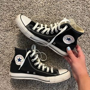 Black High Top Converse